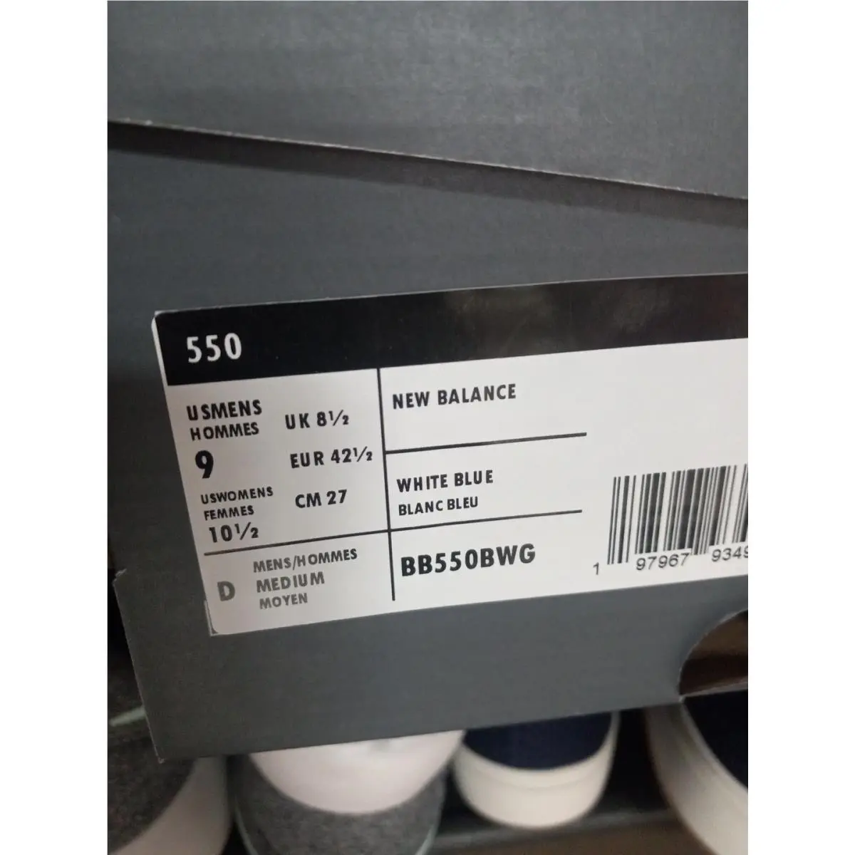 New Balance shoes - New Balance 550 - BB550SWC - Blue 7