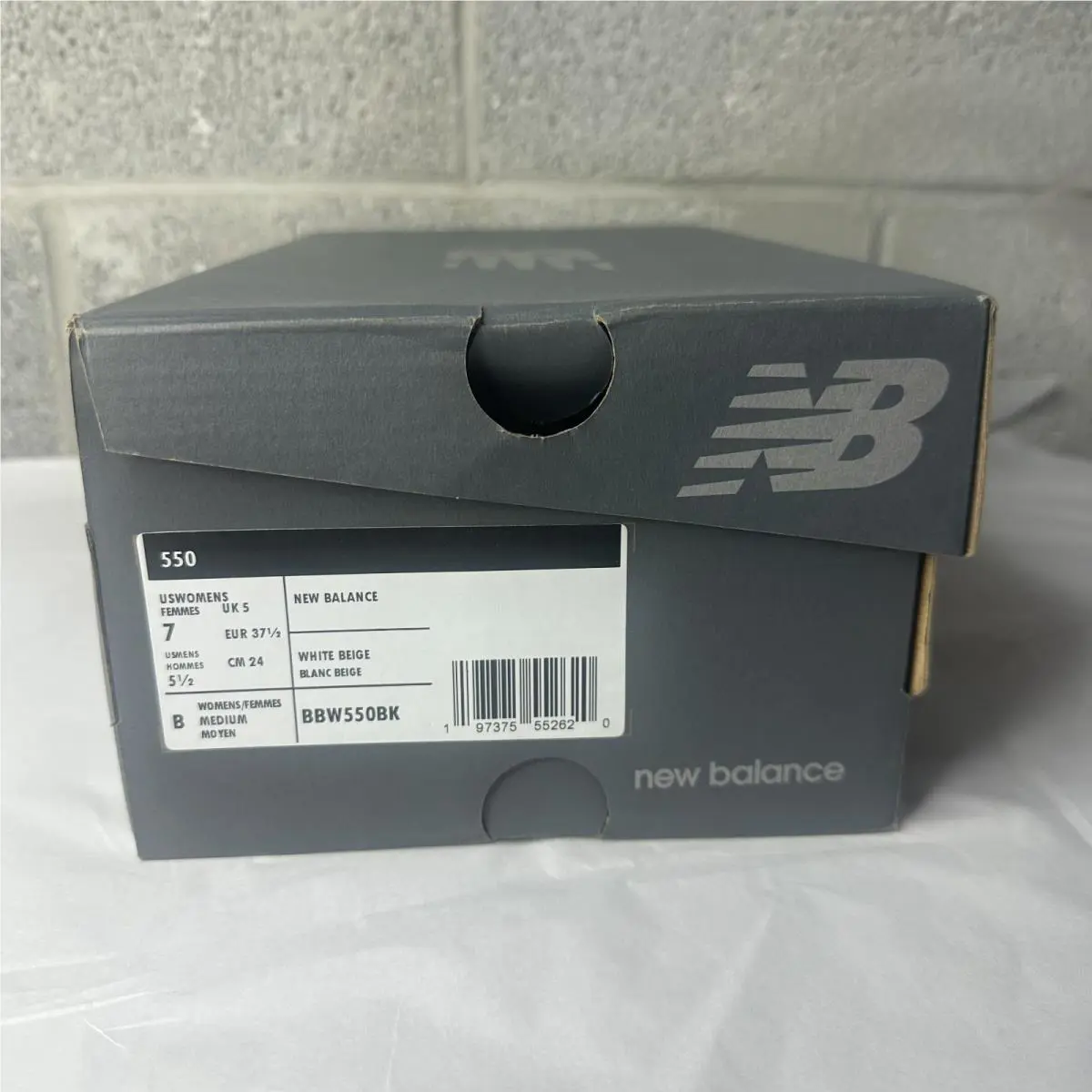 New Balance shoes - New Balance 550 - BBW550BK - White/Beige 4