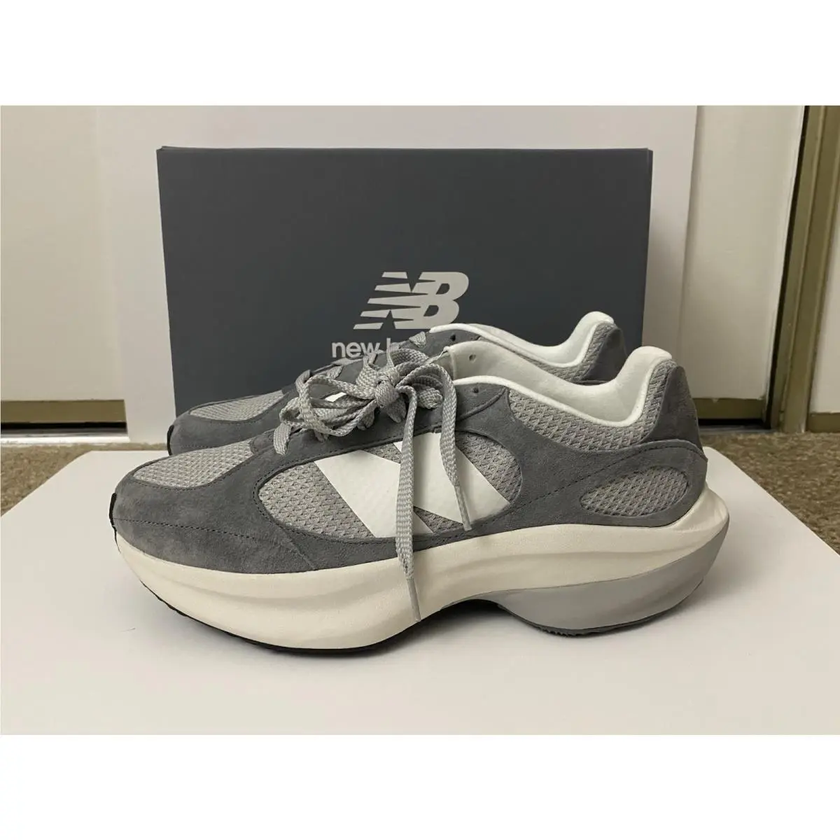 New Balance Lifestyle Shoes Men’s Size 10.5 Wrpd Runner Harbor Grey Uwrpdccb New - Gray