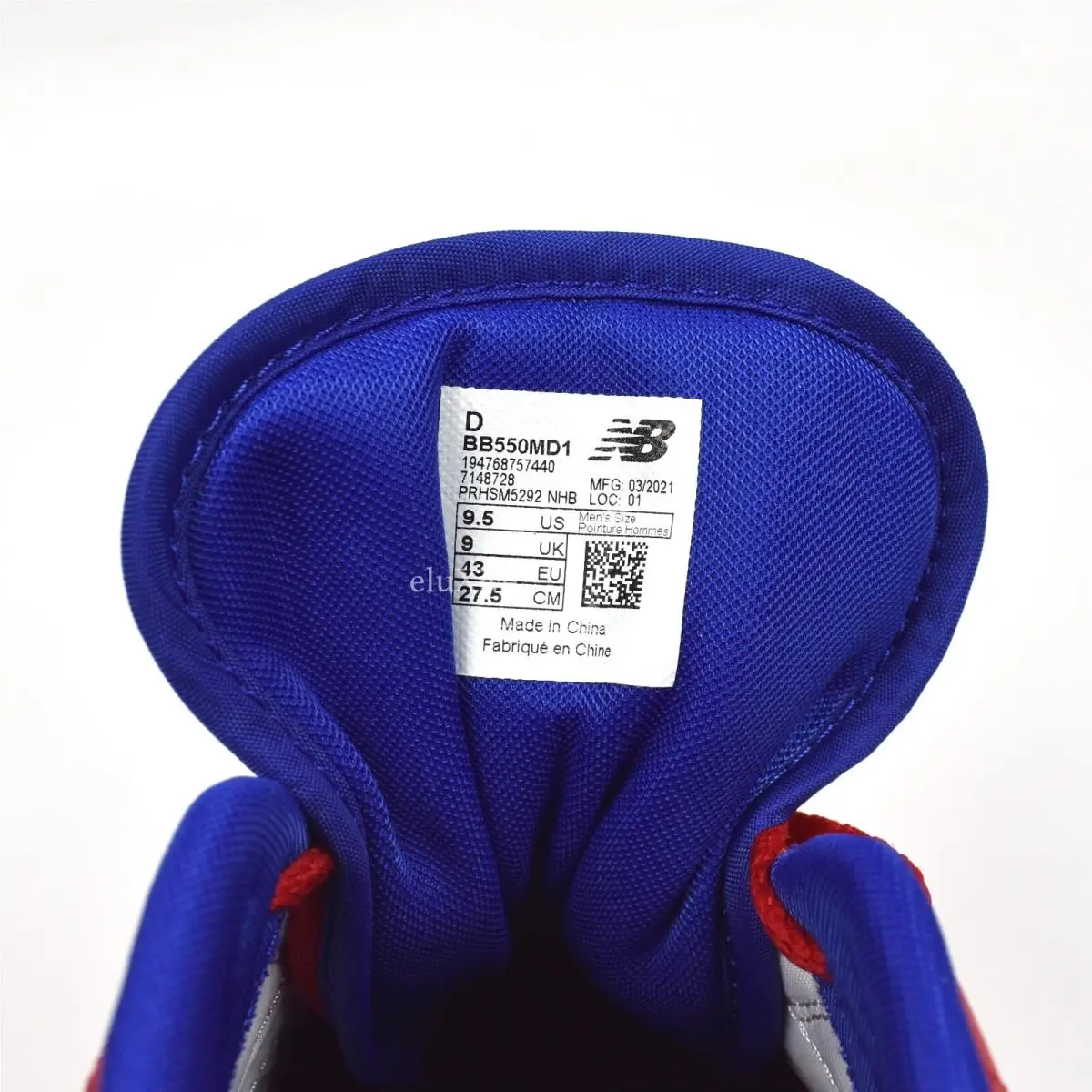 New Balance shoes - New Balance 550 - BB550MD1 - Red 14