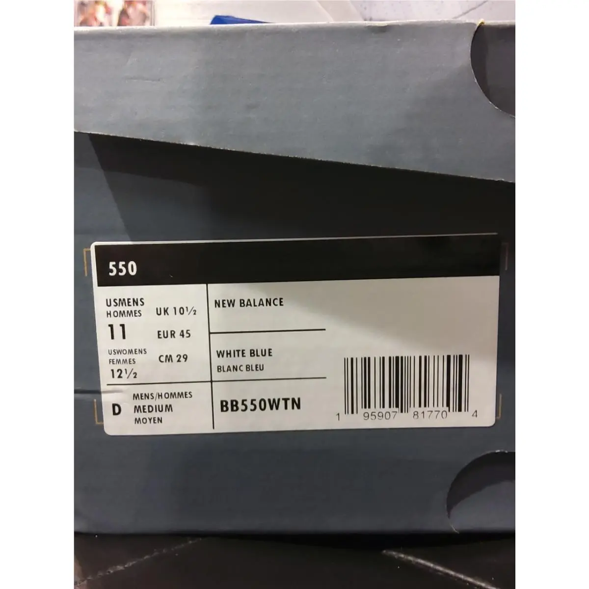 New Balance shoes - New Balance 550 - BB550WTN - White 4