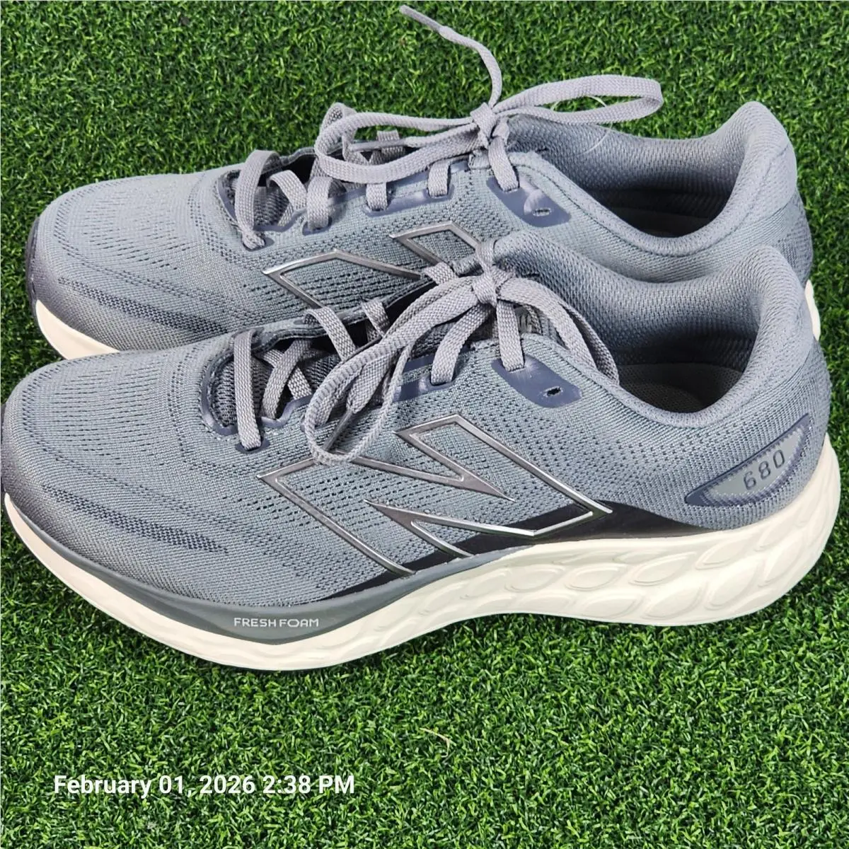 New Balance shoes - New Balance 680 - M680LG8 - Gray (UPC: 197375619996) 0