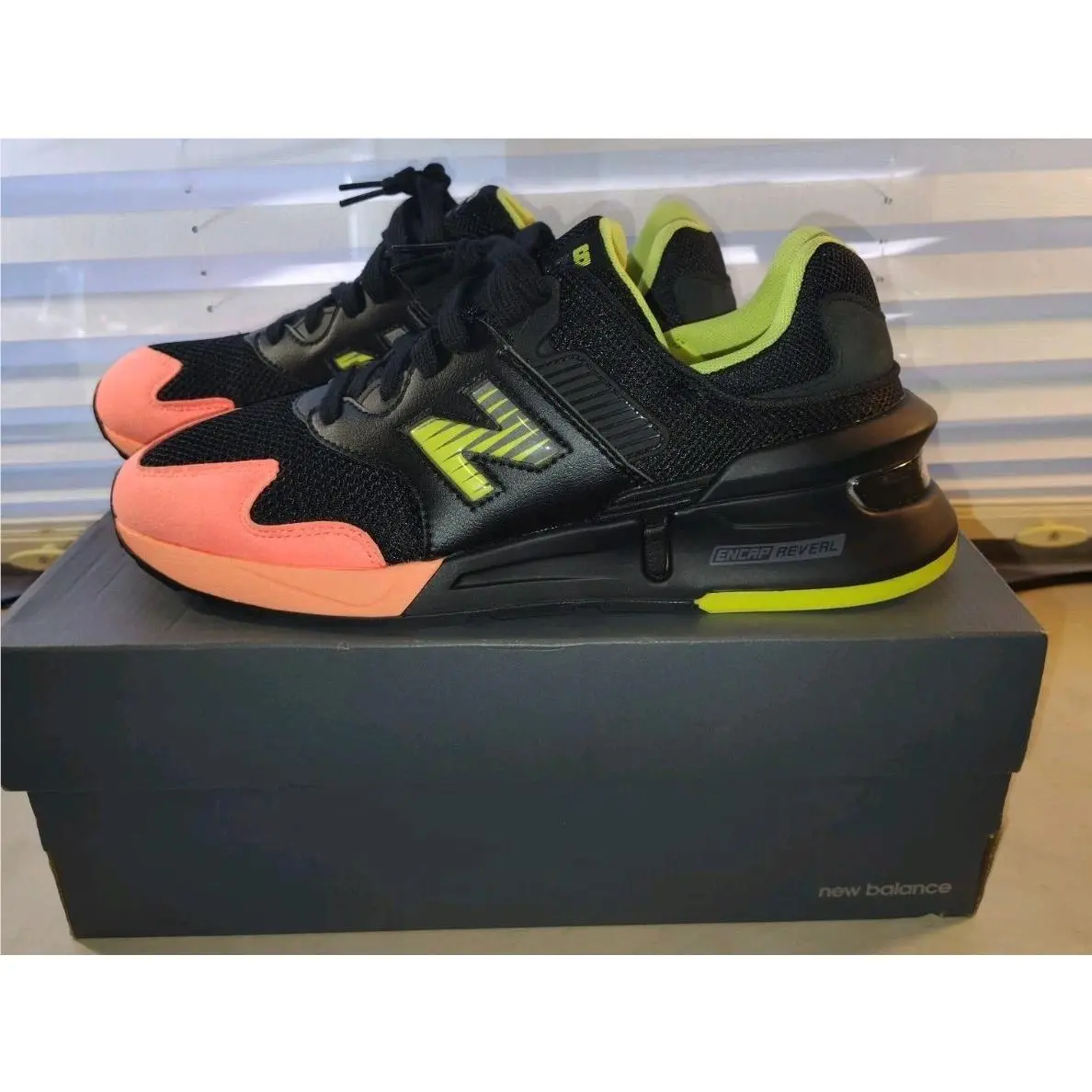 997S X Kawhi Leonard Sunrise Sneakers Shoes Men`s Size 9.5 MS997KL1 by New Balance