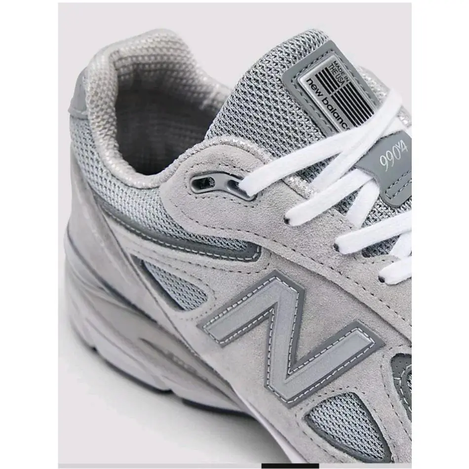 New Balance Made in Usa 990V4 Men`s Grey Running Sneakers U990GR4 Sz 13 New Box