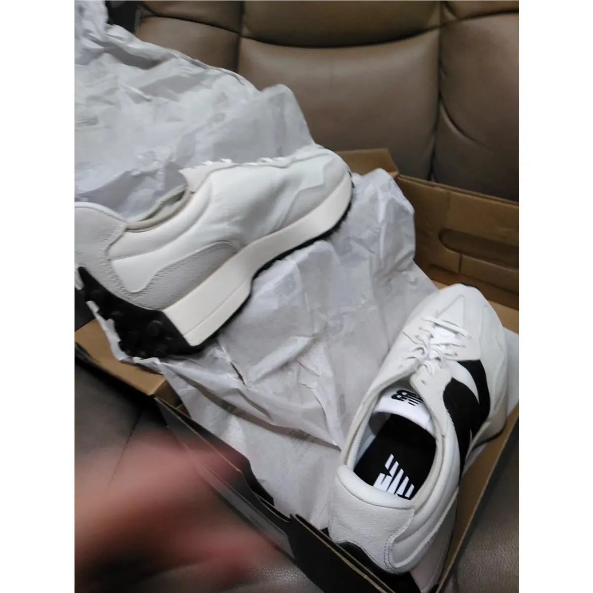 New Balance shoes - New Balance 327 - WS327FE - White 0