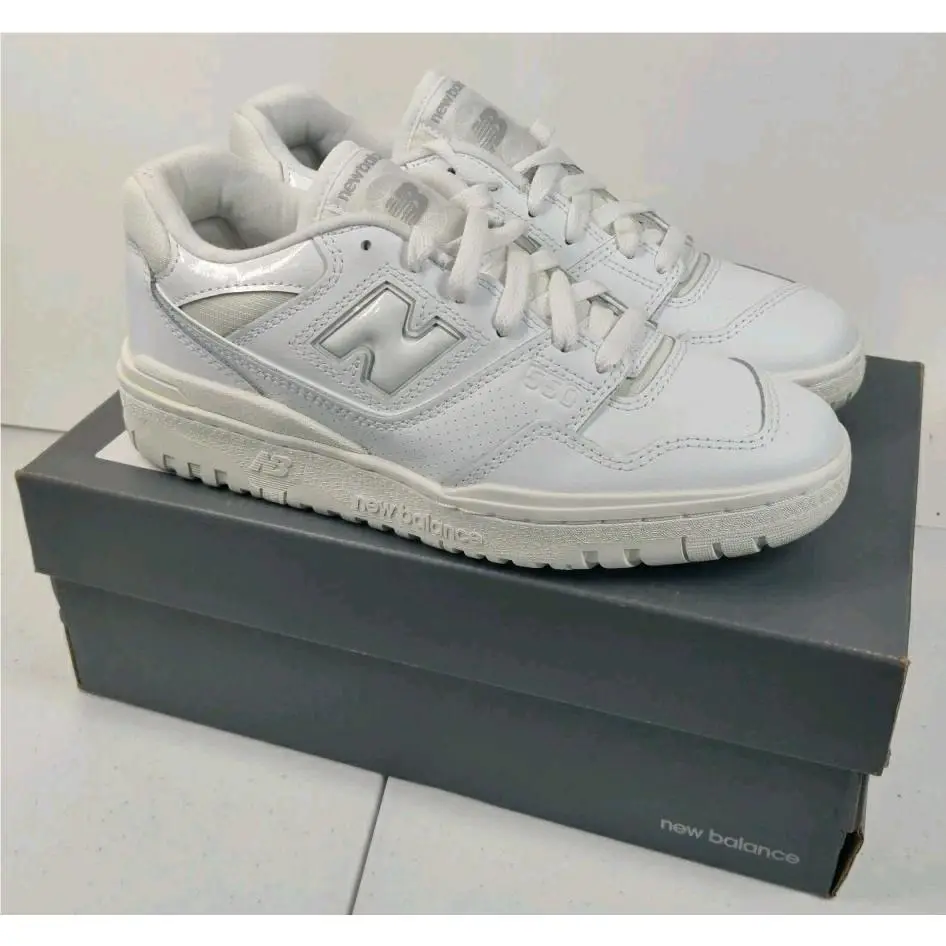 New Balance 550 Style BBW550BB Women`s Size 6 Color White