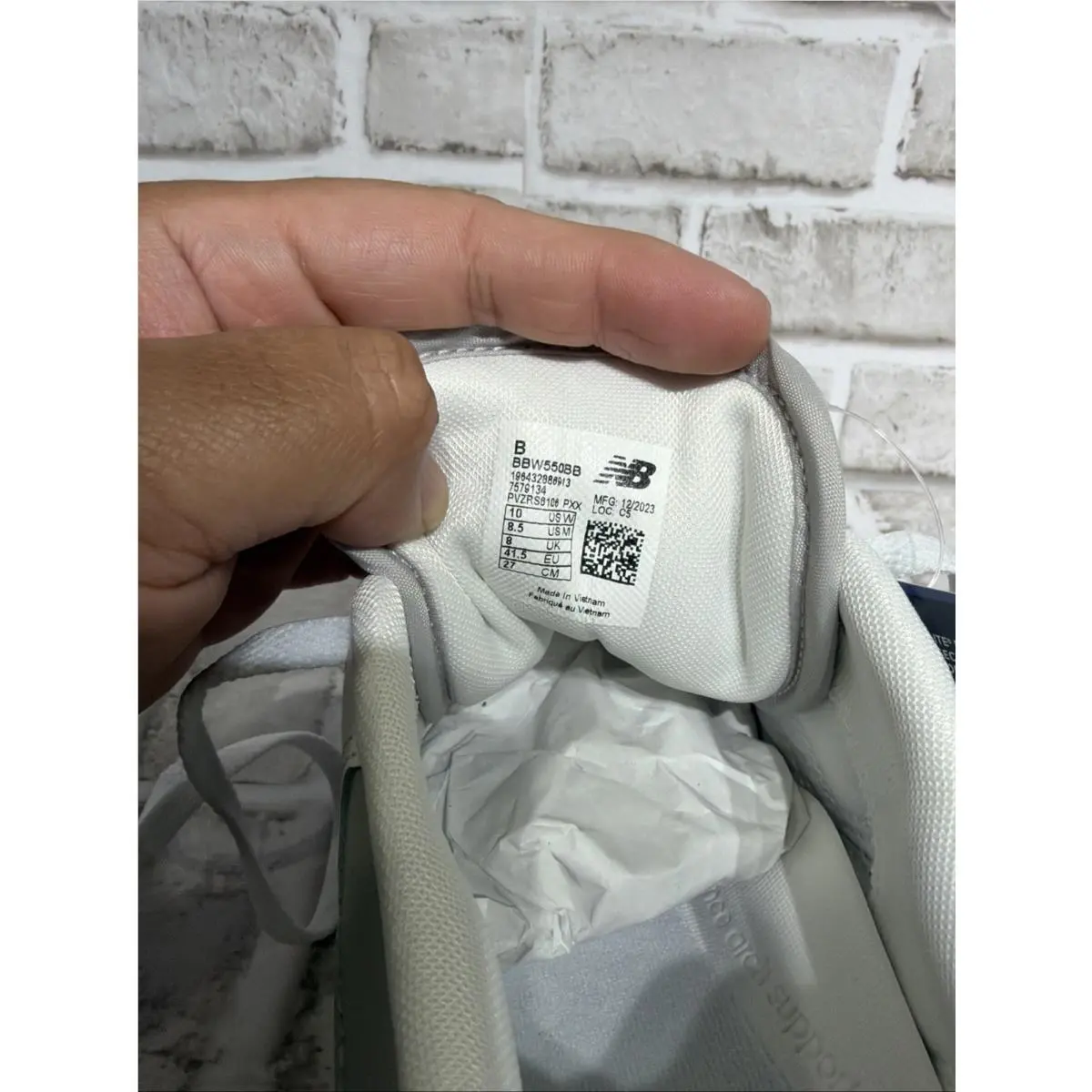 New Balance shoes - New Balance 550 - Bbw550bb - White/Grey (UPC: 196432886937) 1