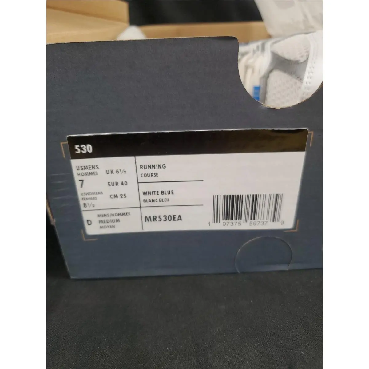 New Balance shoes - New Balance 530 - MR530EA - White/Blue Oasis (UPC: 197375597379) 3