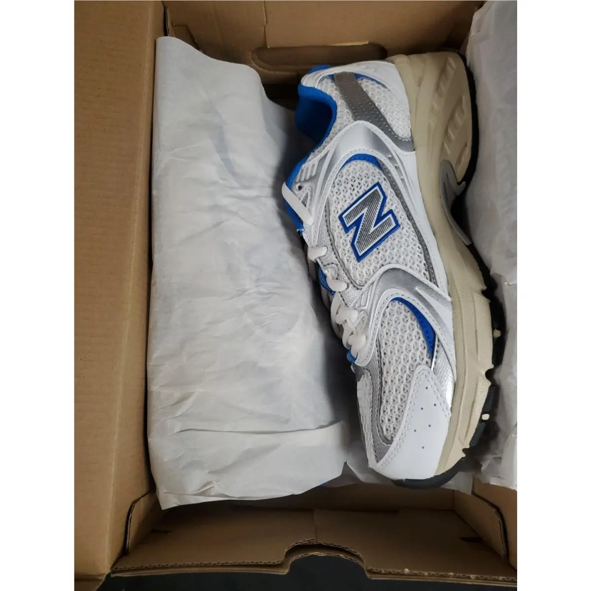 New Balance shoes - New Balance 530 - MR530EA - White/Blue Oasis (UPC: 197375597379) 4
