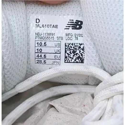 New Balance shoes - New Balance Reflection - Reflection - ML610TAE - Silver 4
