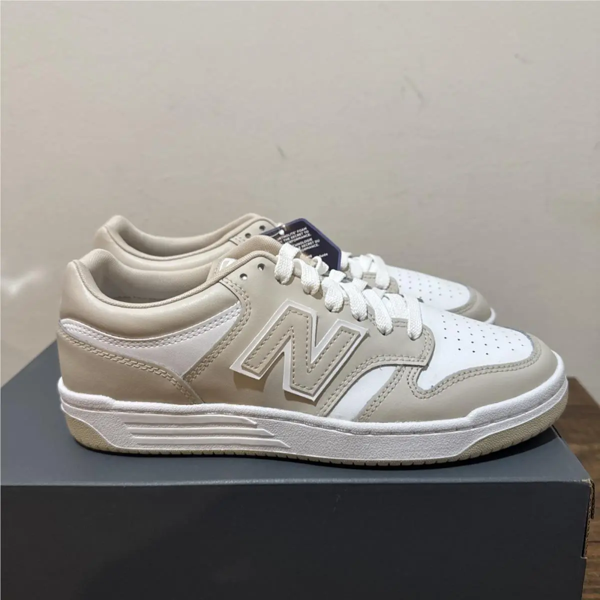 New Balance shoes - New Balance 480 - BB480LBB - White 0