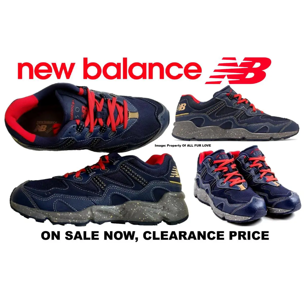 New Balance shoes - New Balance 850 - ML850BHM - Navy Blue & Black With Gold, & Red Accents (UPC: 194389589765) 0