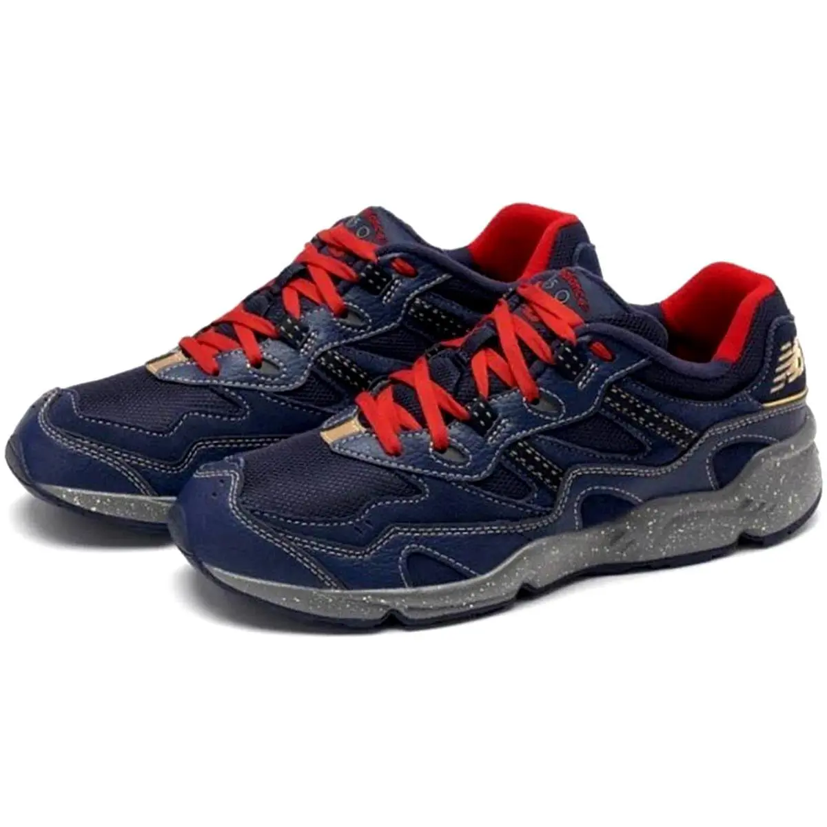 New Balance shoes - New Balance 850 - ML850BHM - Navy Blue & Black With Gold, & Red Accents (UPC: 194389589765) 5
