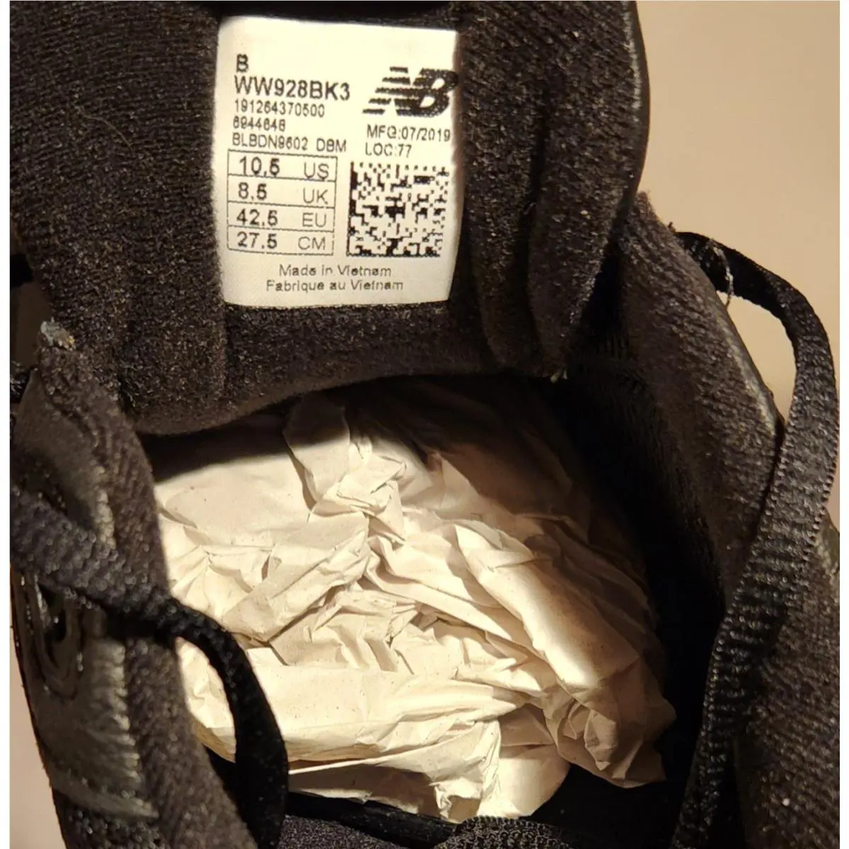 New Balance shoes - New Balance 928V3 - WW928BK3 - Black 4