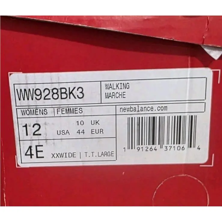 New Balance shoes - New Balance 928 - WW928BK3 - Black (UPC: 191264371064) 3