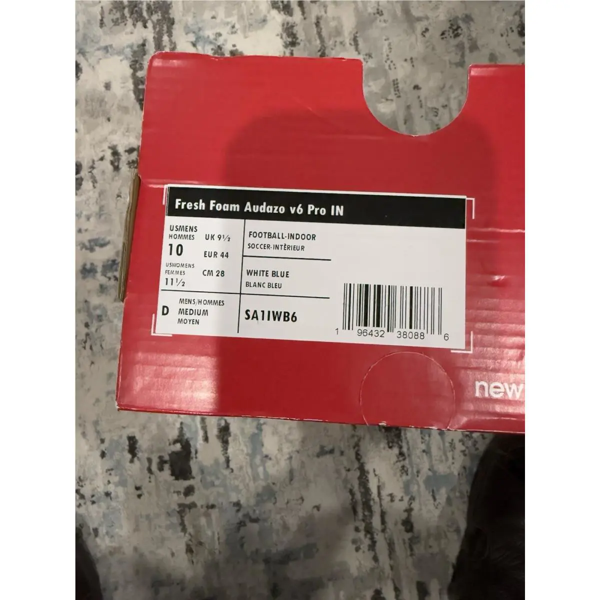 New Balance shoes - New Balance Fresh Foam Audazo v6 Pro SA1IWB6 - SA1IWB6 - White (UPC: 0196432380886) 1