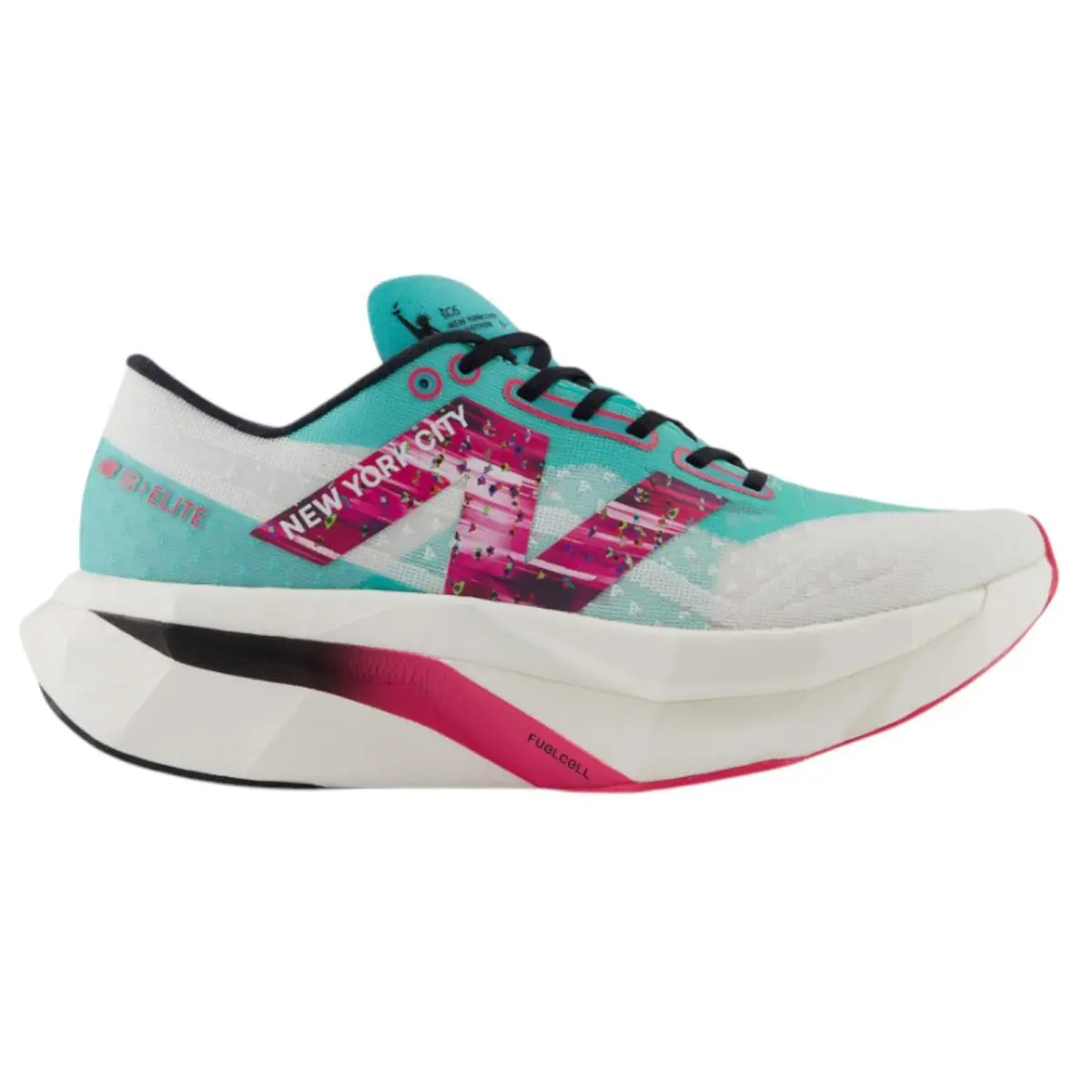 Size 5.5 Wide D Women`s New Balance Tsc Nyc Marathon Fuelcell Supercomp SC Shoes - White