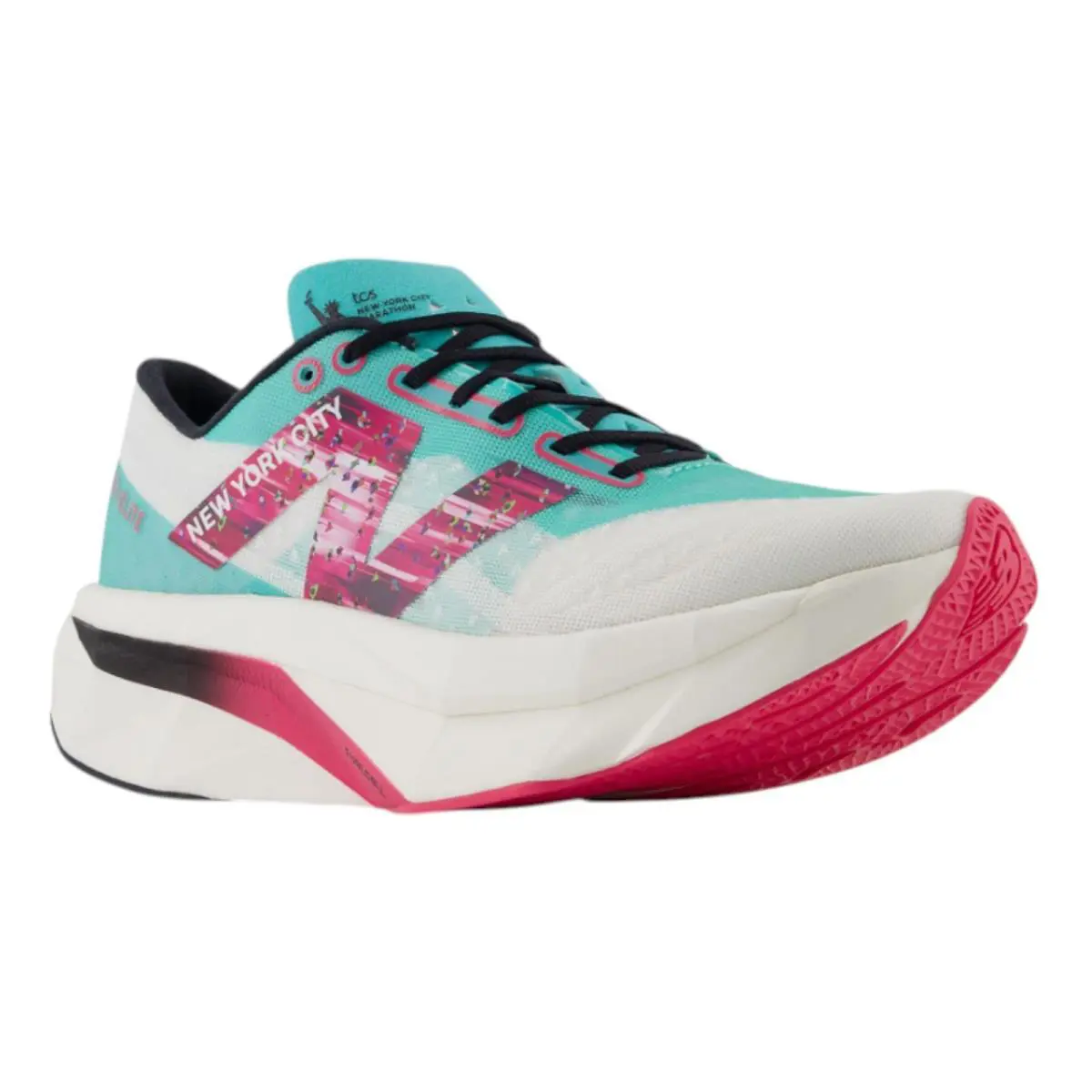 New Balance shoes - New Balance TSC NYC Marathon FuelCell Supercomp SC Elite V4 - WRCELM4 - White (UPC: 197967744532) 0