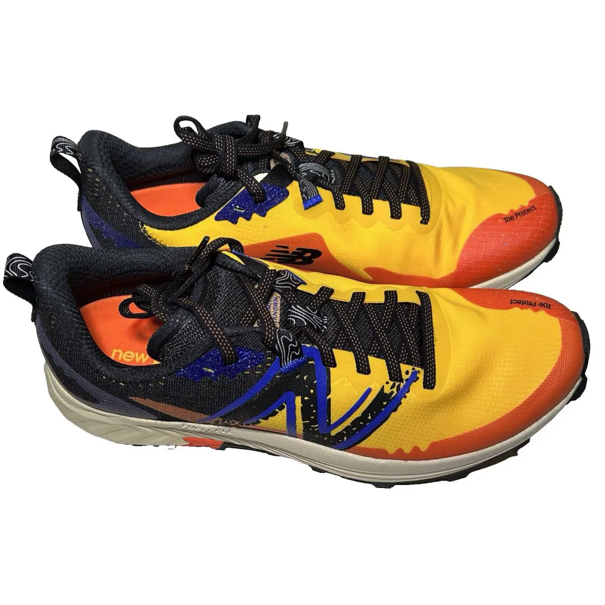 New Balance shoes - New Balance FuelCell Summit - FuelCell Summit - MTUNKNY3 - Sunflower/Black/Infinity Blue 4