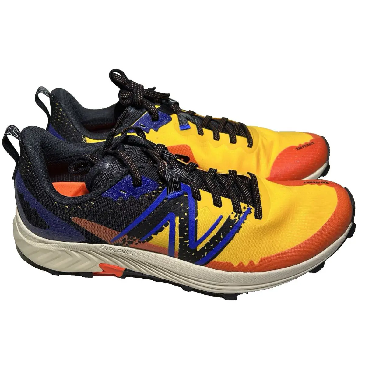 New Balance shoes - New Balance FuelCell Summit - FuelCell Summit - MTUNKNY3 - Sunflower/Black/Infinity Blue 5