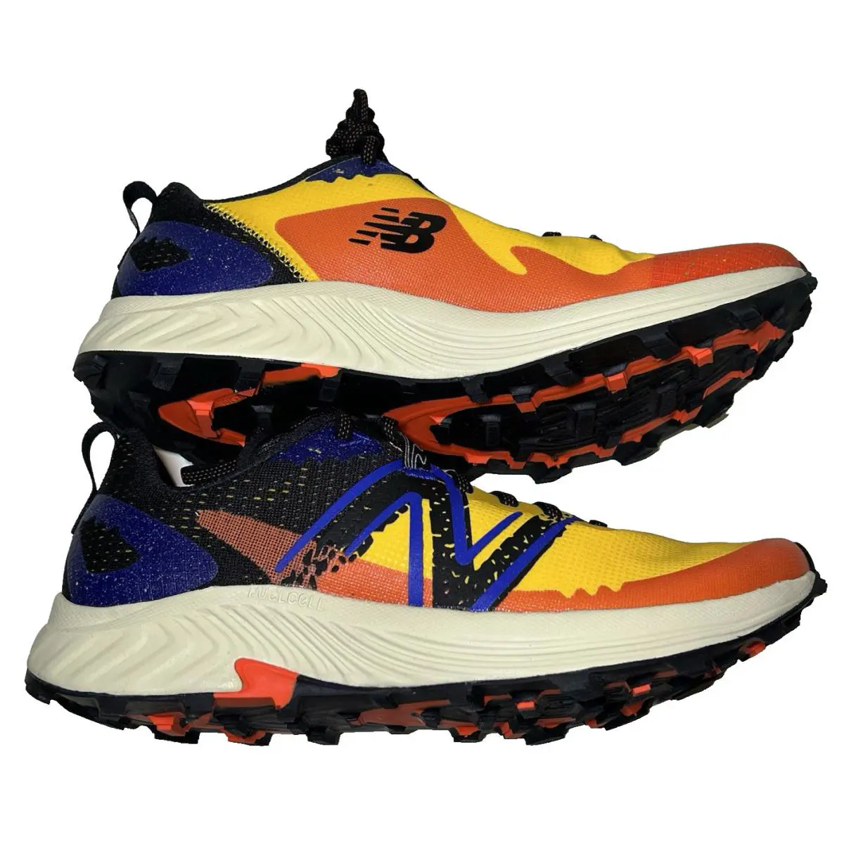 New Balance shoes - New Balance FuelCell Summit - FuelCell Summit - MTUNKNY3 - Sunflower/Black/Infinity Blue 6