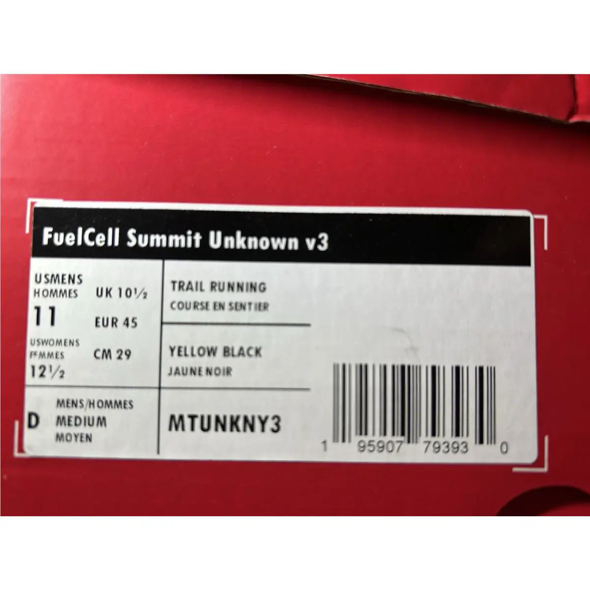 New Balance shoes - New Balance FuelCell Summit - FuelCell Summit - MTUNKNY3 - Sunflower/Black/Infinity Blue 9