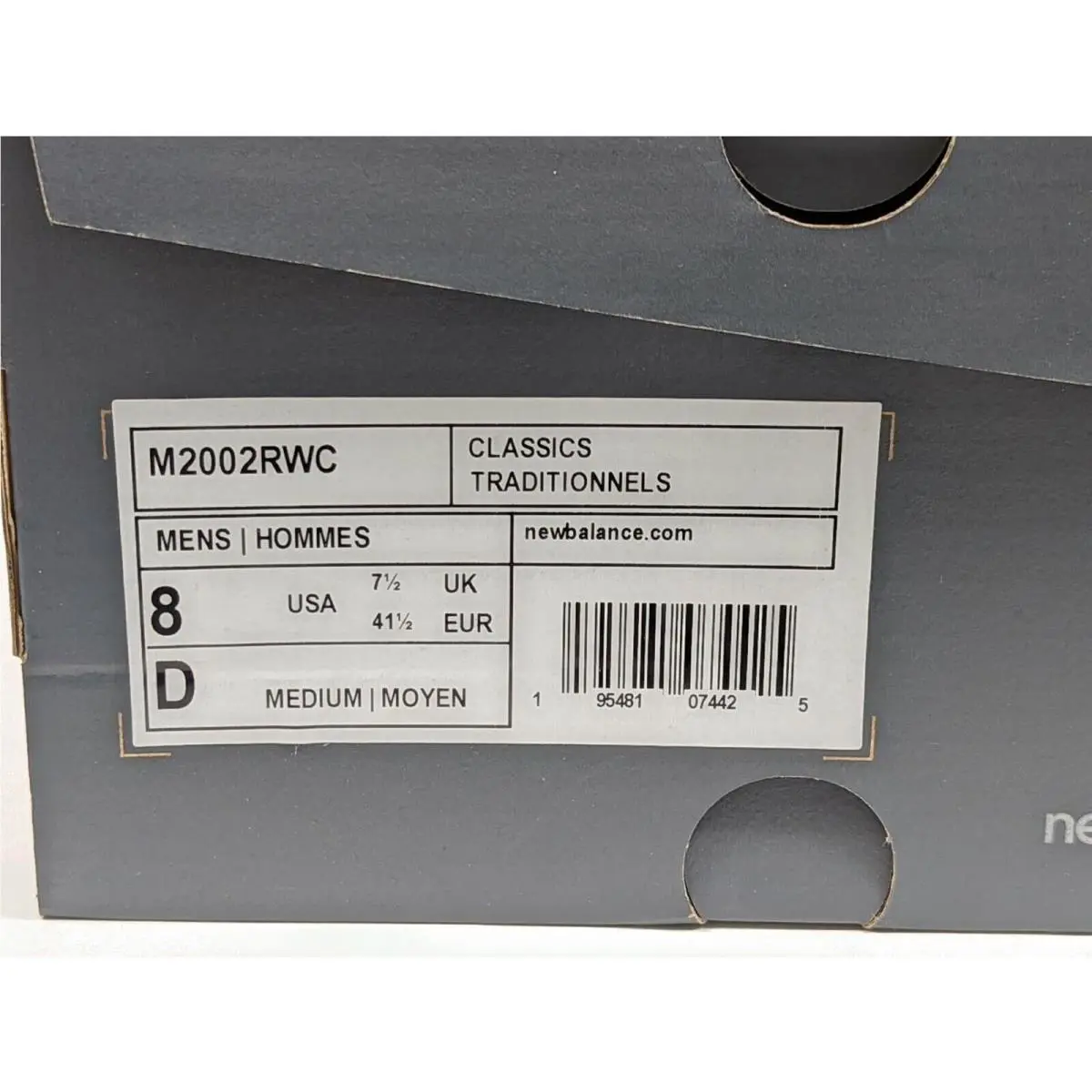 New Balance shoes - NEW BALANCE 2002R J Crew Night Tide - M2002RWC - Blue 5
