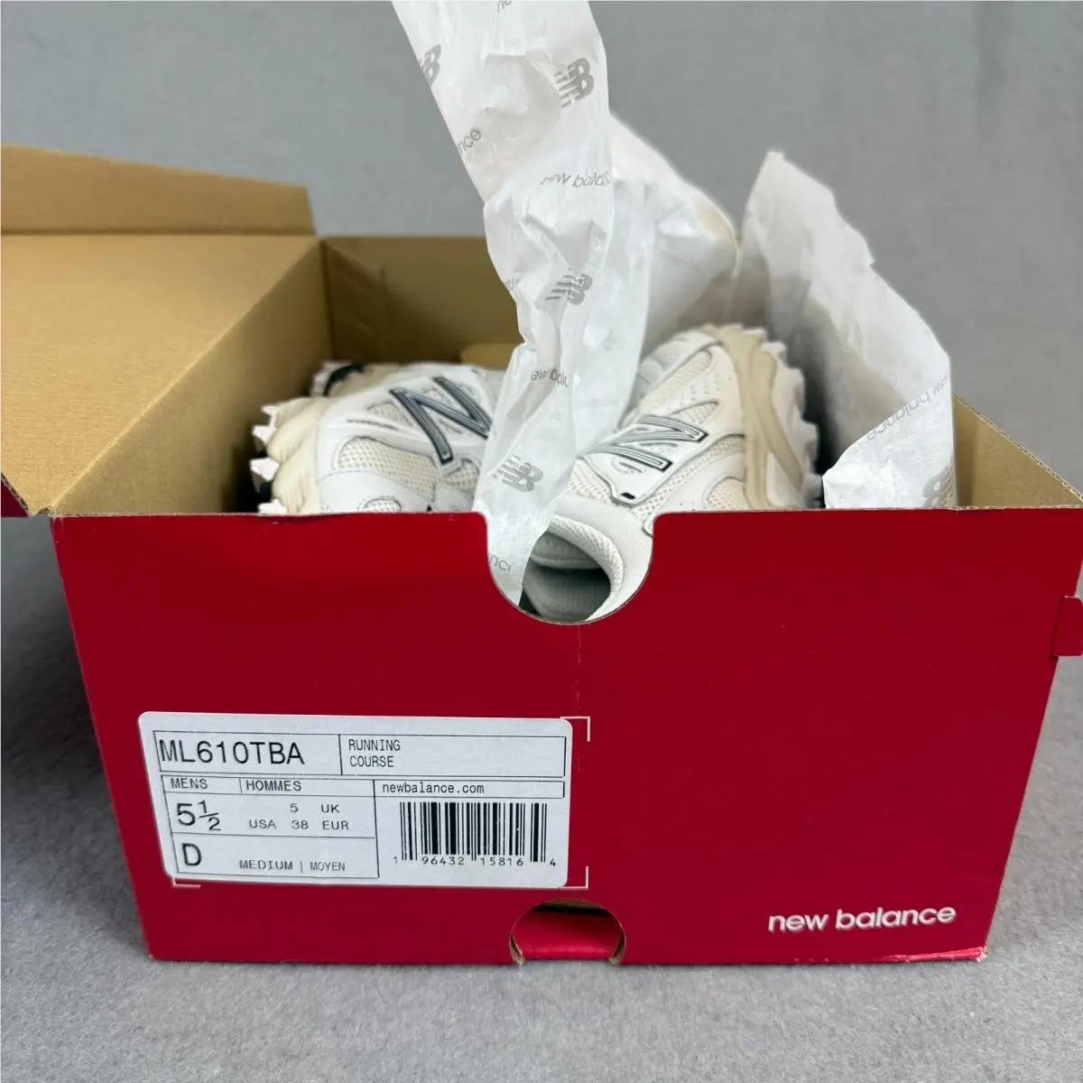 New Balance shoes - New Balance 610 - ML610TBA - Ivory 6