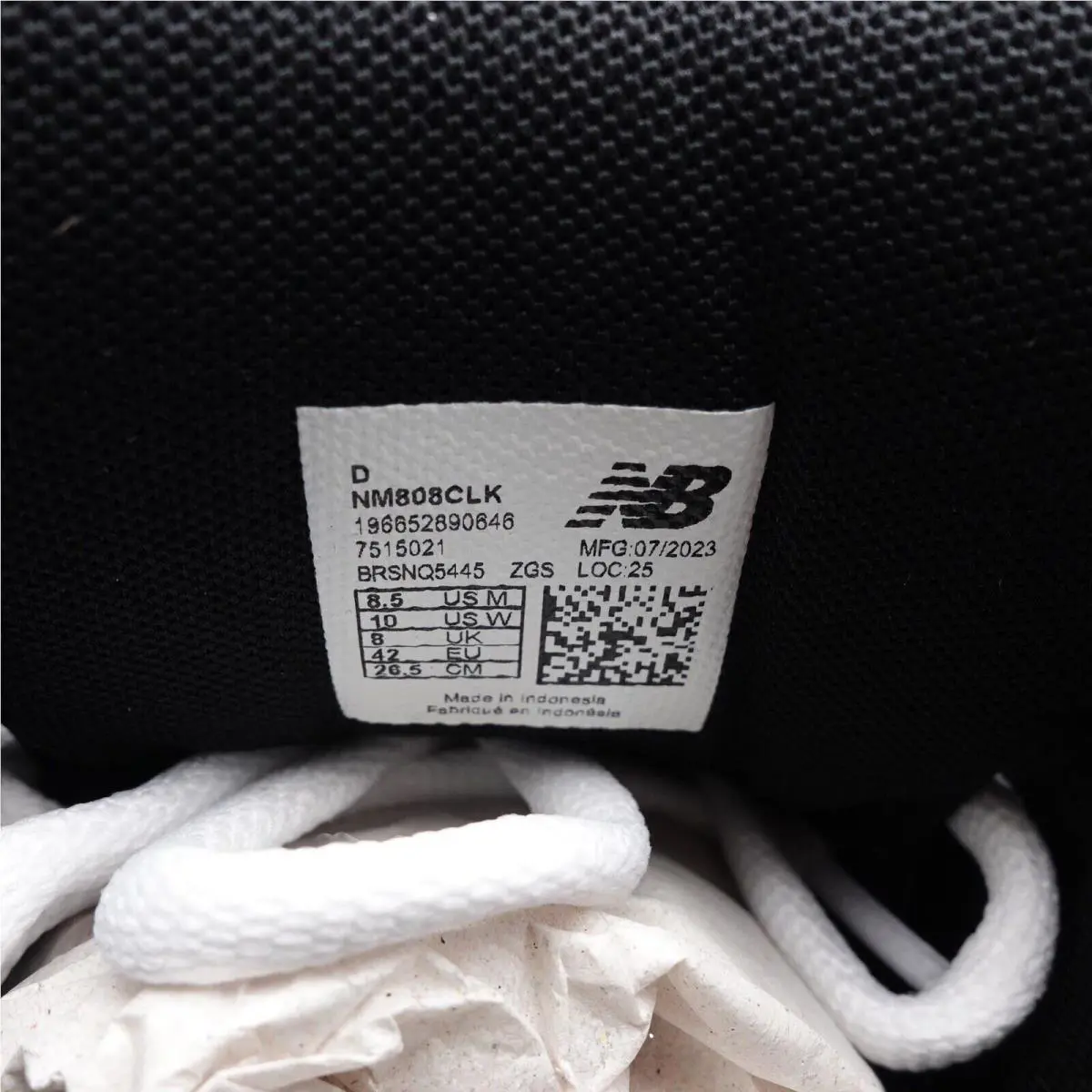 New Balance shoes - New Balance 808 - NM808CLK - Black, Manufacturer: Black/Gum (UPC: 196652890646) 0