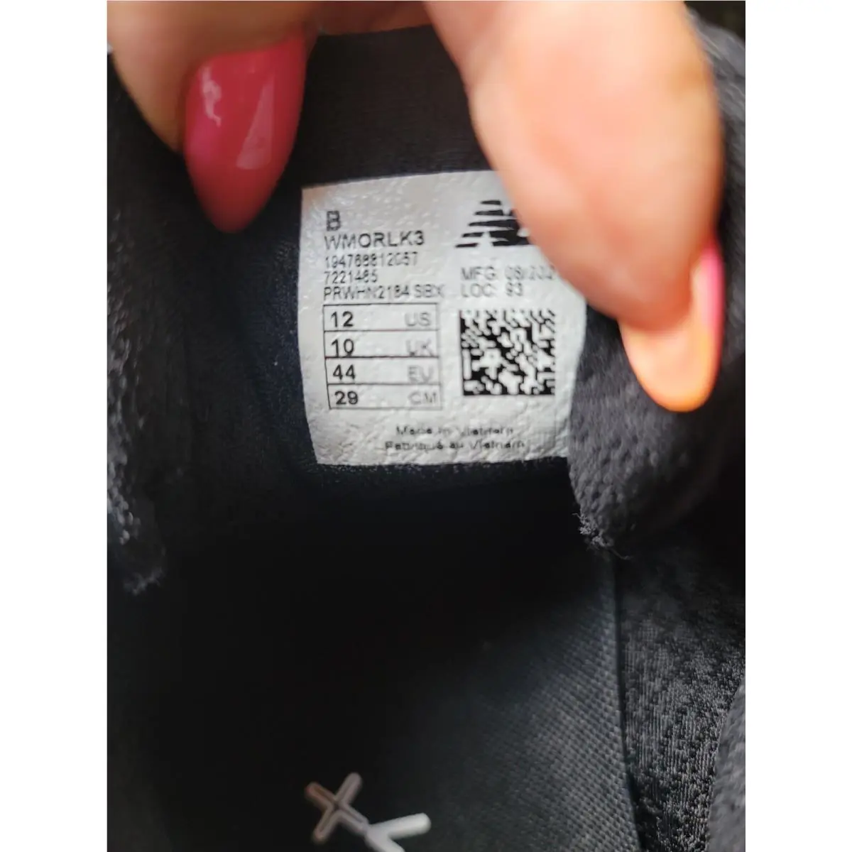 New Balance shoes - New Balance More - More - WMORLK3 - Black (UPC: 194768812057) 7