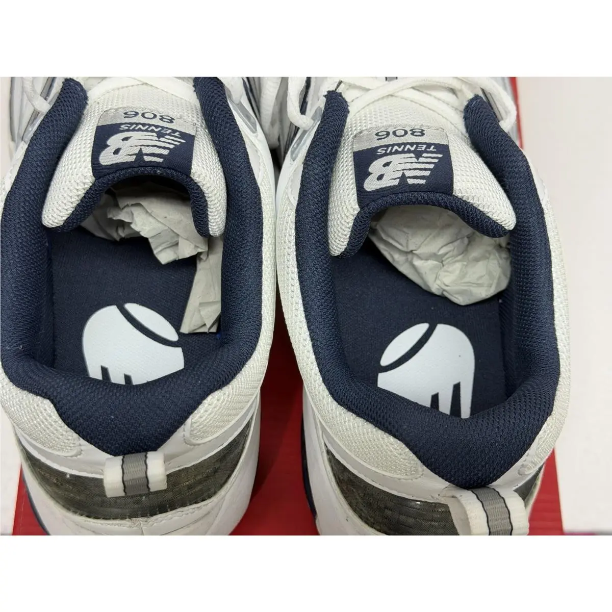 New Balance shoes - New Balance 806 - MC806W - White/Blue (UPC: 886863692916) 4