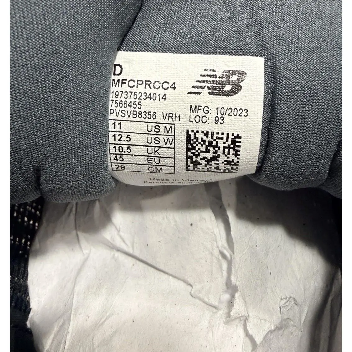 New Balance shoes - MFCPRCC4 - MFCPRCC4 - Graphite/Limelight/Quartz Grey (UPC: 197375234045) 11