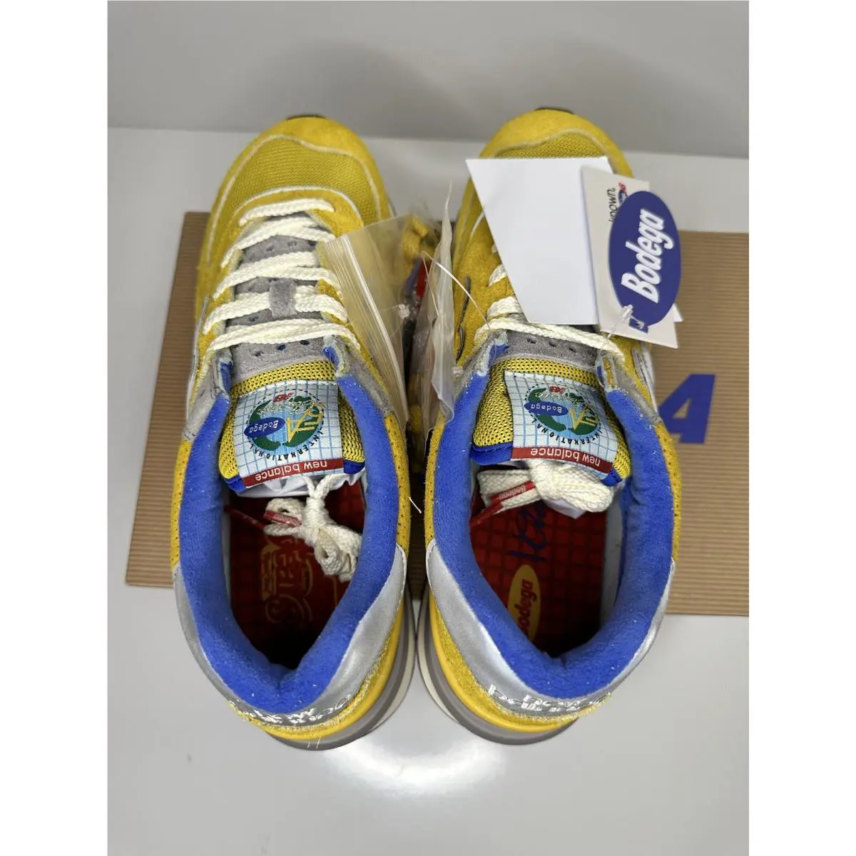 New Balance shoes - New Balance 574 - U574LGB1 - Yellow 4