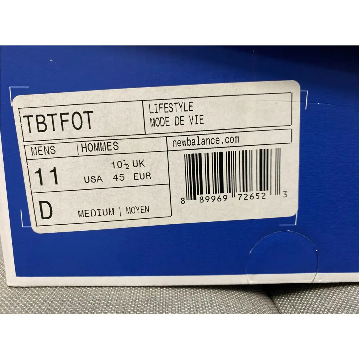 New Balance shoes - NEW BALANCE LIFESTYLE - LIFESTYLE - TBTFOT - Blue 7