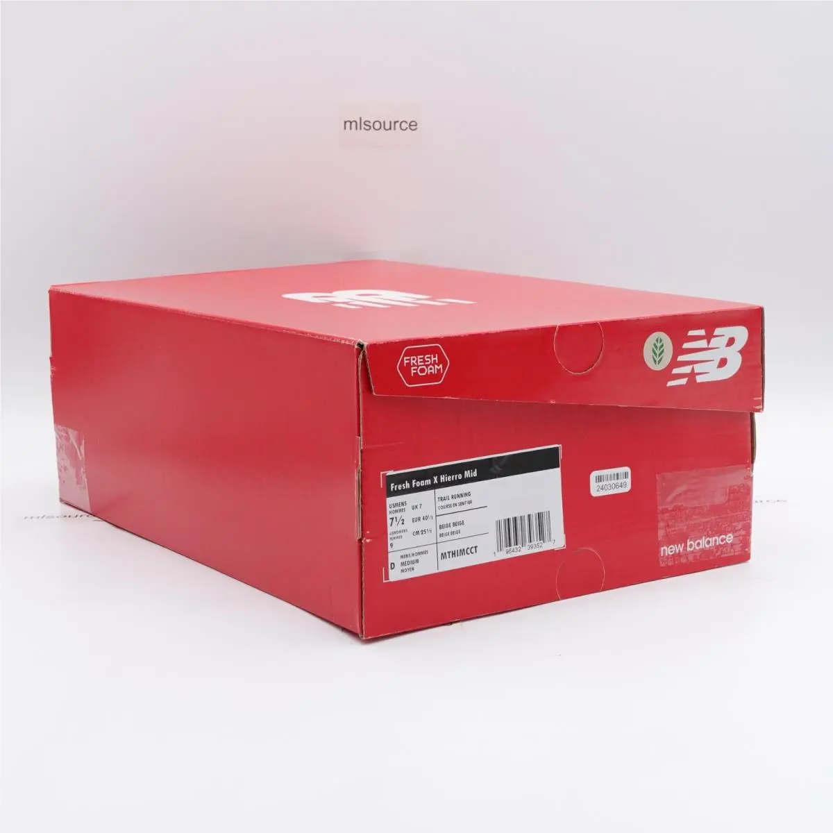 New Balance shoes - New Balance Fresh Foam X Hierro Trail - MTHIMCCT - Beige, Manufacturer: Turtledove Gum (UPC: 196432393527) 2