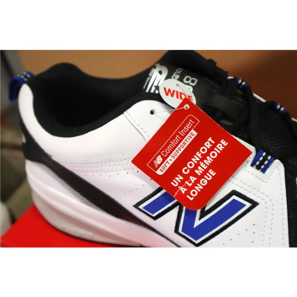New Balance shoes - New Balance 608v5 - M1540BK3 - White/Team Royal/Black 2
