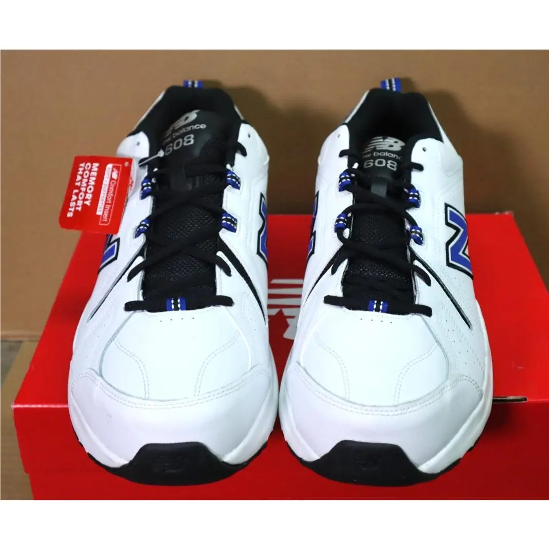 New Balance shoes - New Balance 608v5 - M1540BK3 - White/Team Royal/Black 6