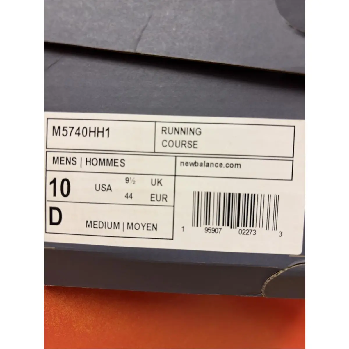New Balance shoes - New Balance 57/40 - M5740HH1 - Orange 5