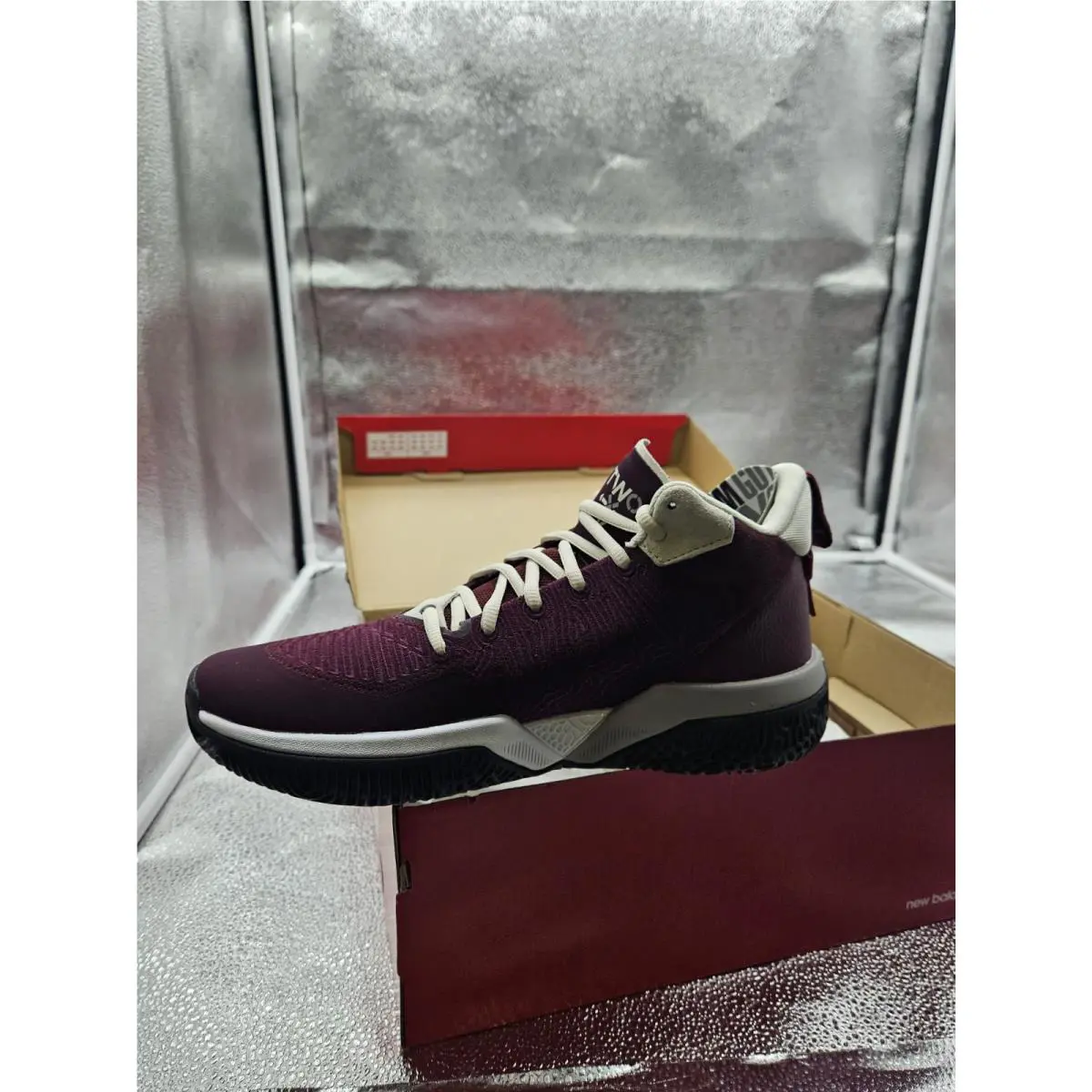 New Balance shoes - New Balance Two WXY - Two WXY - BB2WXYFM-2E - Red, Full: Maroon/Grey/White (UPC: 195173771236) 2