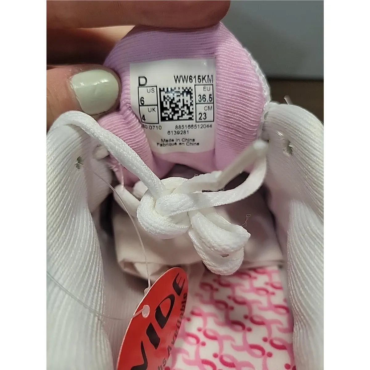 New Balance shoes - New Balance 615 - WW615KM - White 7