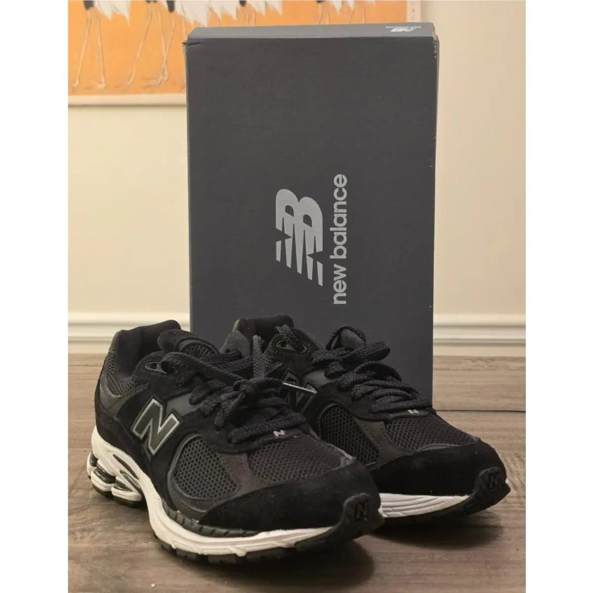 New Balance shoes - New Balance M2002R Classic Sneakers - M2002RBK - Black (UPC: 196432152636) 8