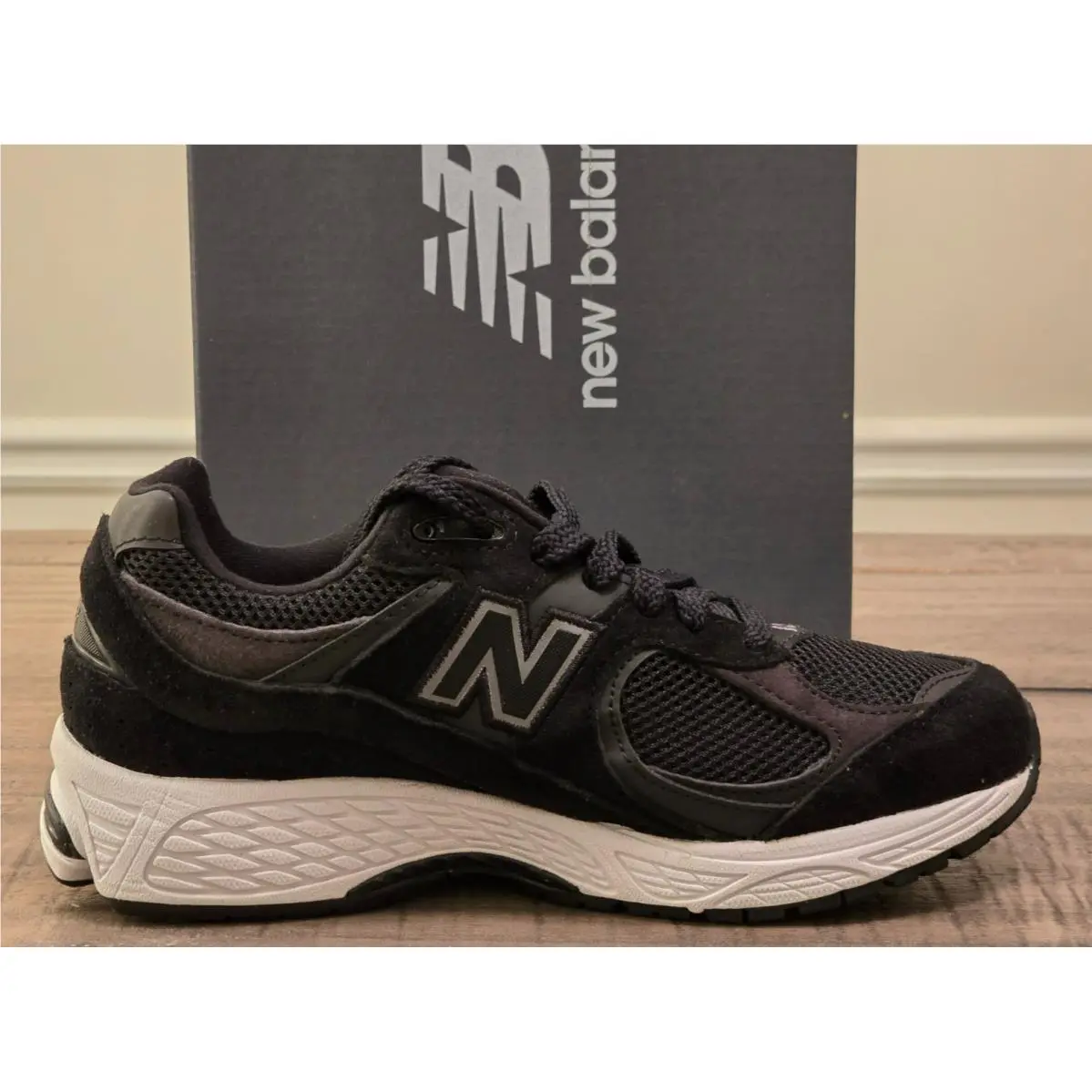 New Balance shoes - New Balance M2002R Classic Sneakers - M2002RBK - Black (UPC: 196432152636) 10
