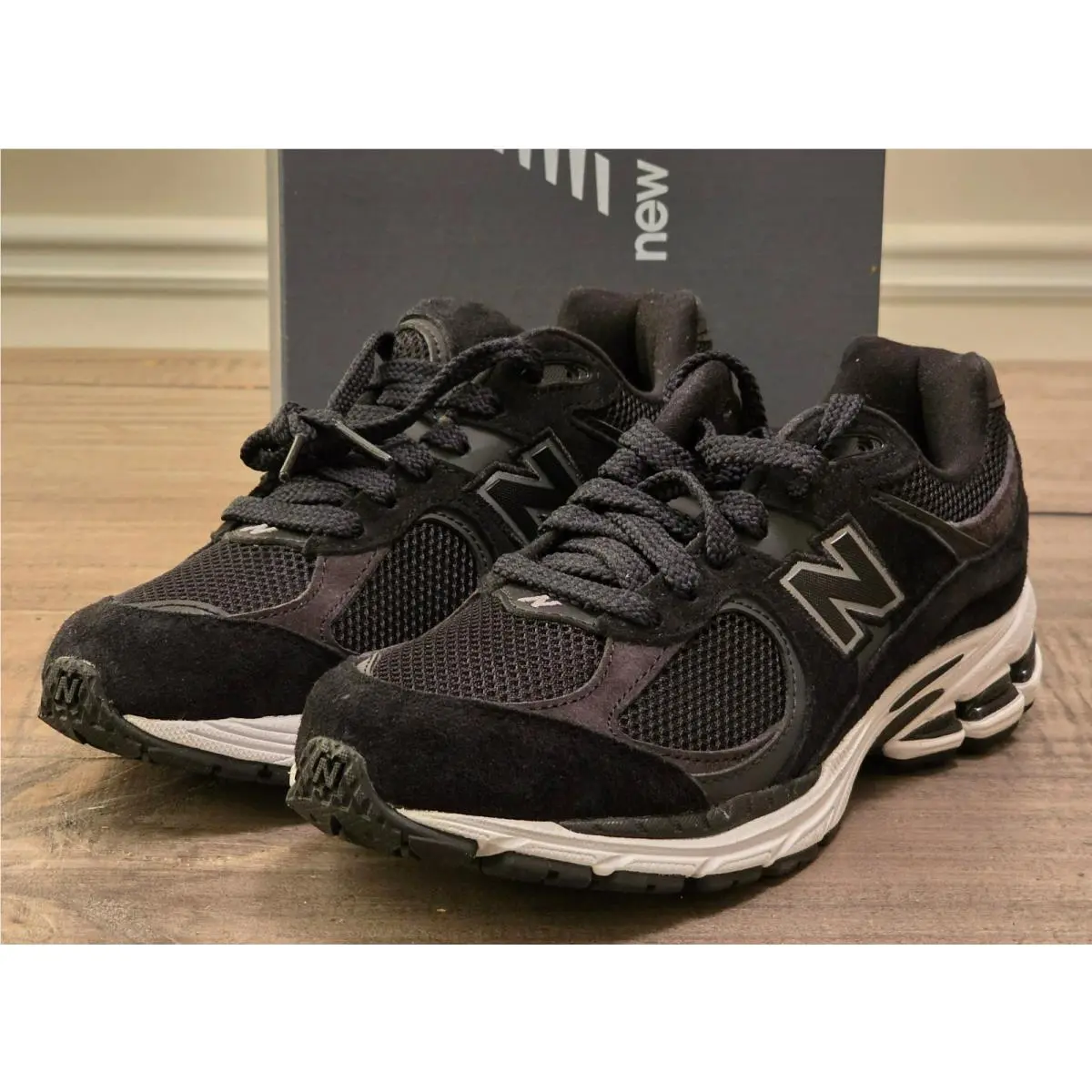 New Balance shoes - New Balance M2002R Classic Sneakers - M2002RBK - Black (UPC: 196432152636) 2