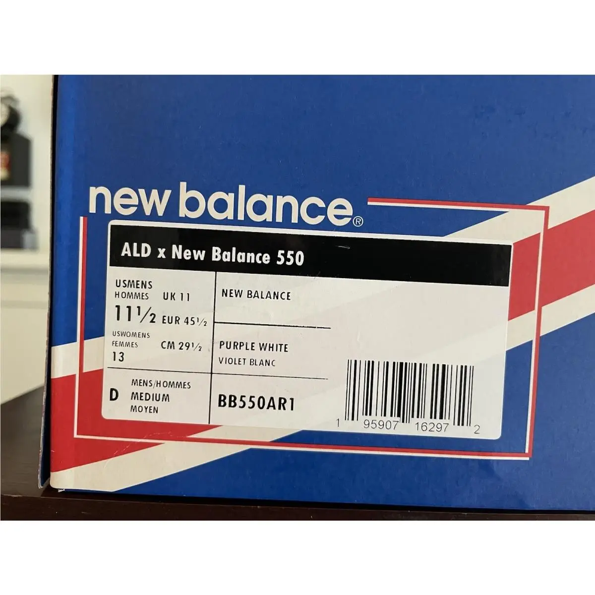 New Balance shoes - New Balance 550 - BB550AR1 - Purple White (UPC: 195907162972) 11