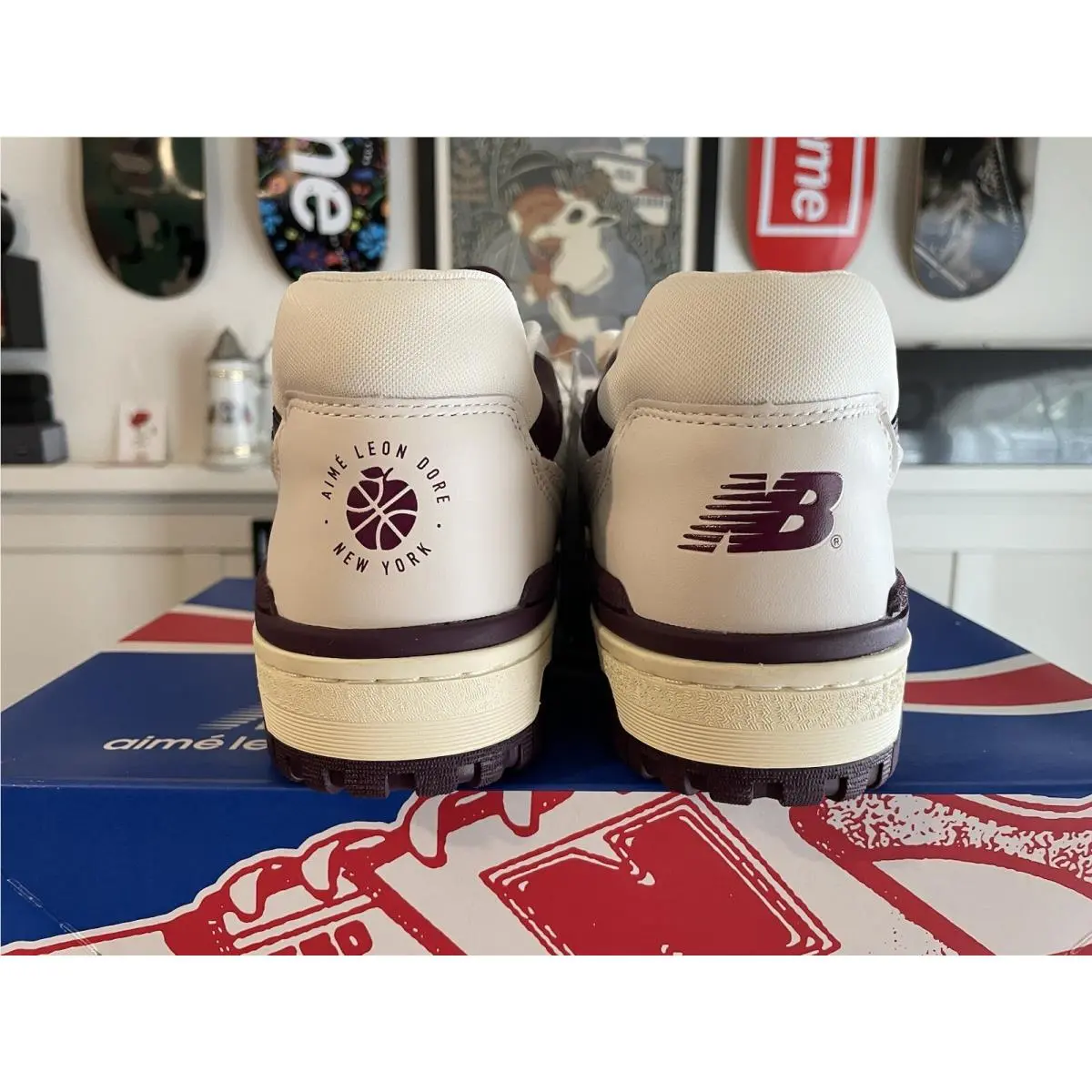 New Balance shoes - New Balance 550 - BB550AR1 - Purple White (UPC: 195907162972) 3