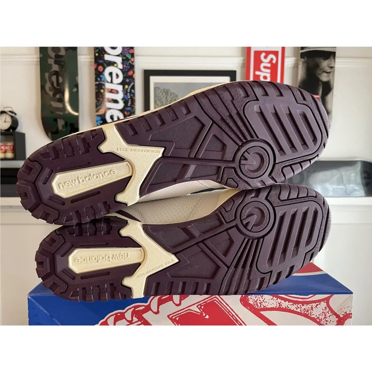 New Balance shoes - New Balance 550 - BB550AR1 - Purple White (UPC: 195907162972) 6