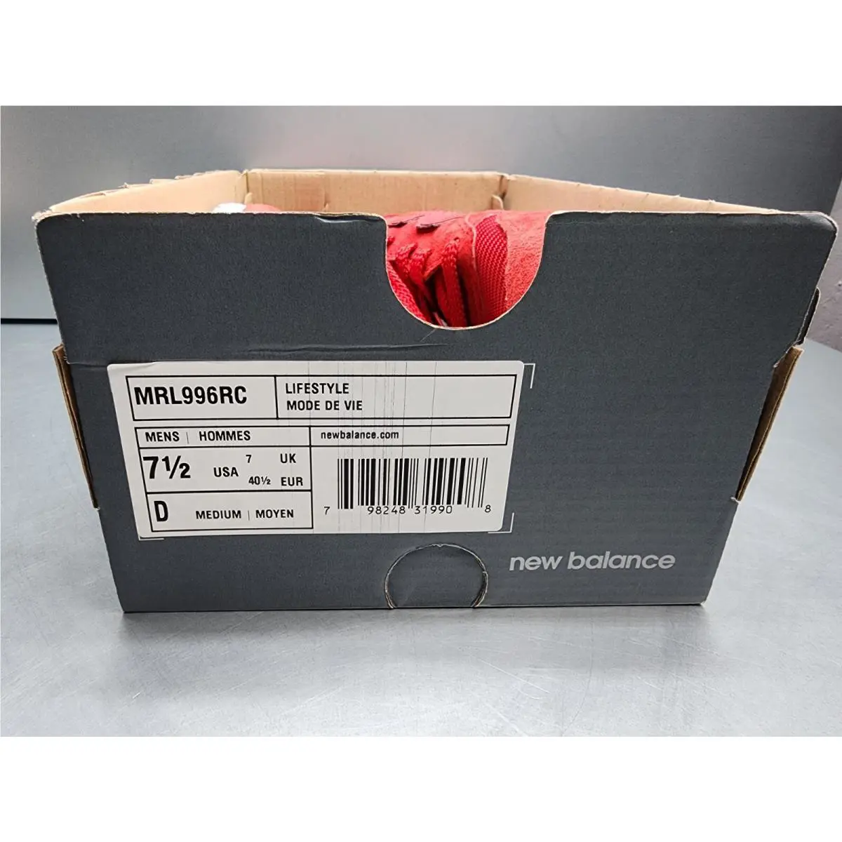 New Balance shoes - New Balance 996 - MRL996MA - Red 11