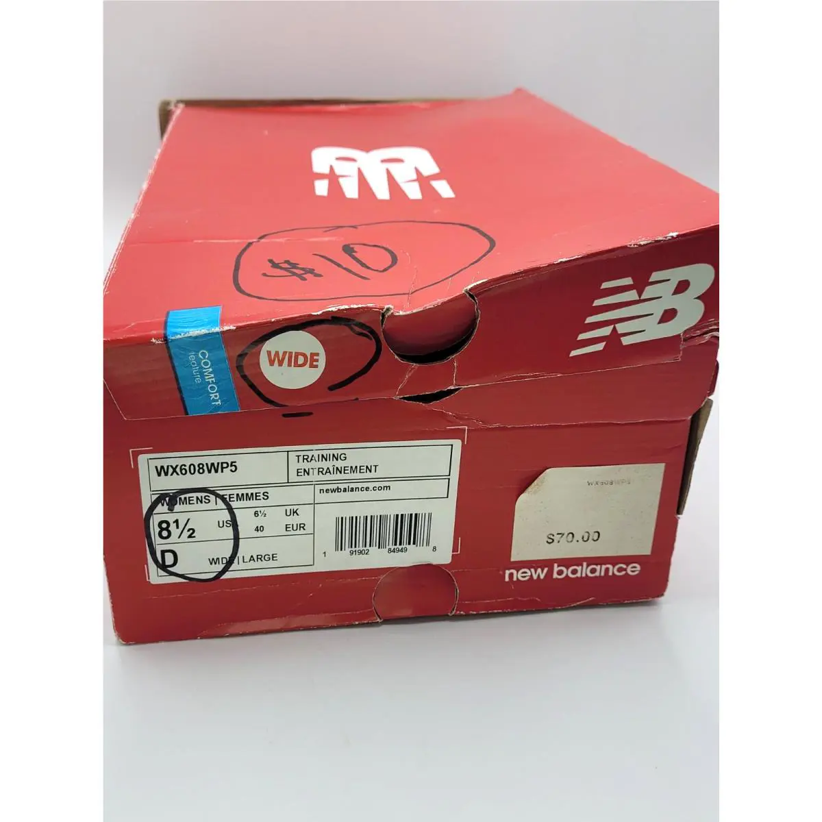 New Balance shoes - New Balance 608v5 - WX608WP5 - White (UPC: 191902849498) 7
