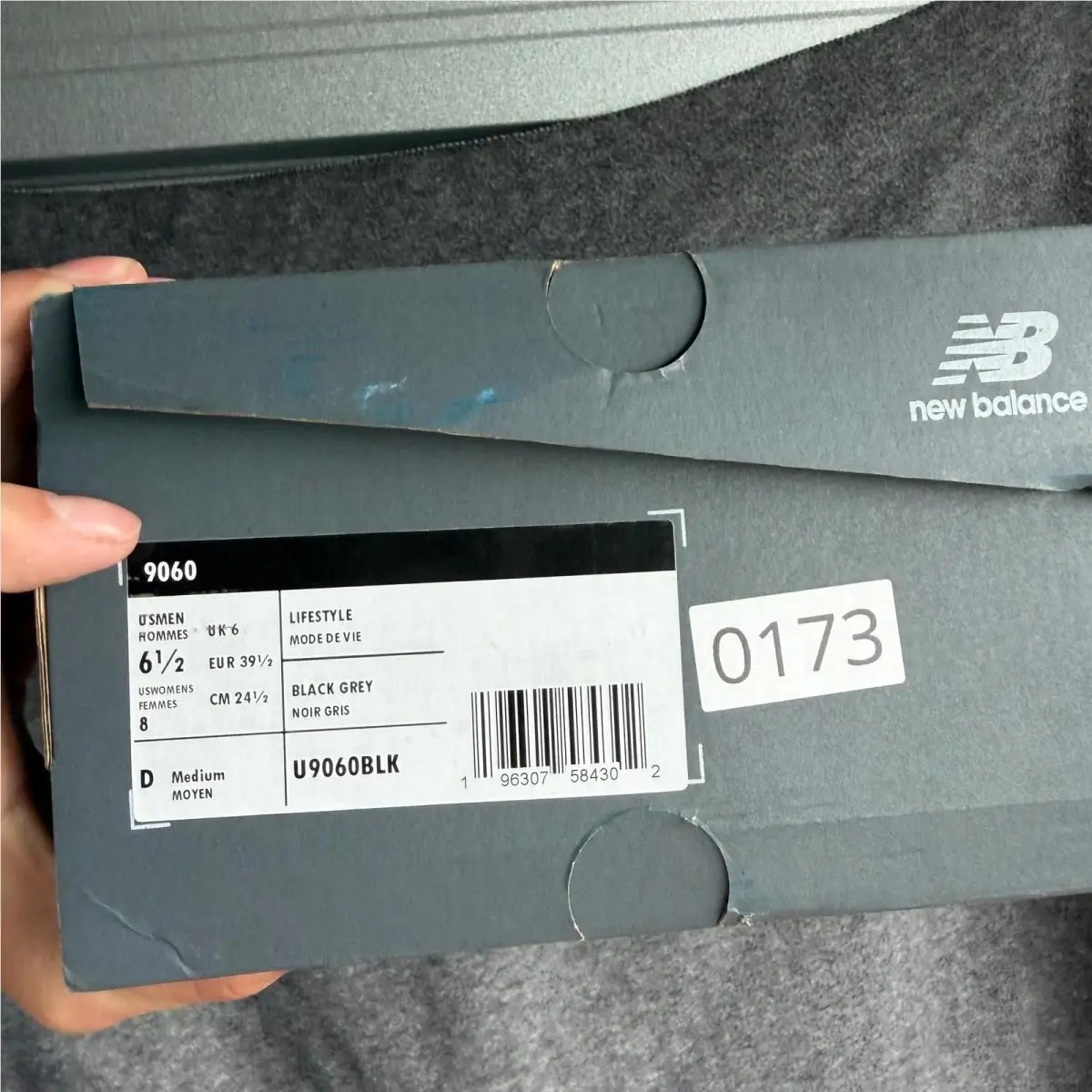 New Balance shoes - New Balance U9060BLK - U9060BLK - Gray 5
