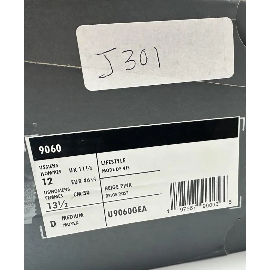 New Balance shoes - New Balance 9060 - U9060BLK - Beige (UPC: 197967960925) 9